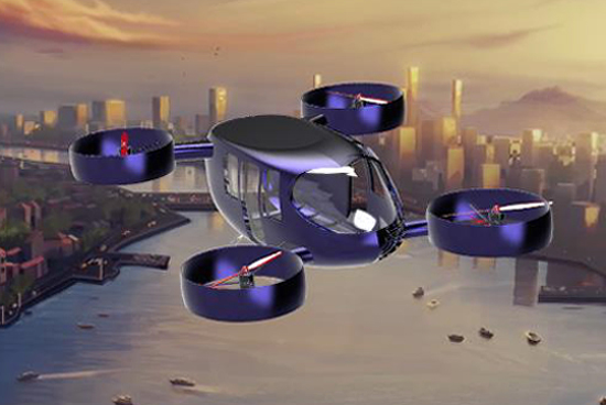 Turkey Demirkanat Helicopter Team eVTOL passenger concept design aircraft Turkey Demirkanat Helicopter Team eVTOL passenger concept design aircraft